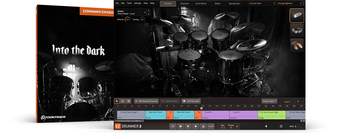 Toontrack EZX -  Into The  Dark